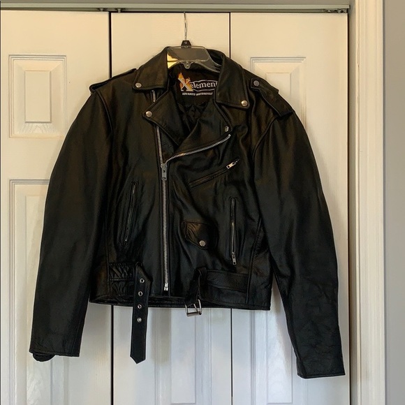 Element Jackets & Blazers - Black Biker Jacket